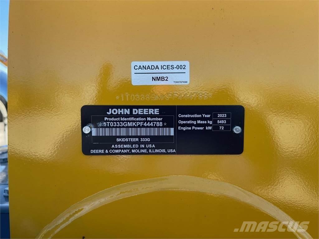 John Deere 333G Φορτωτάκια