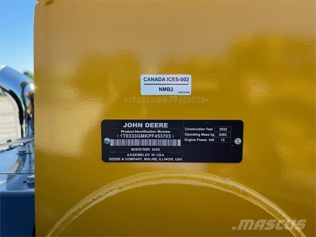 John Deere 333G Φορτωτάκια