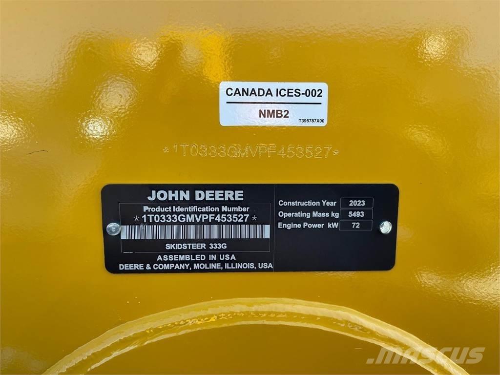 John Deere 333G Φορτωτάκια