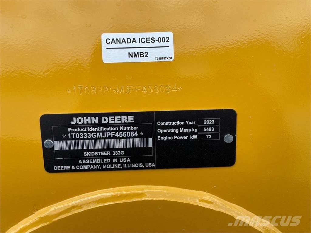 John Deere 333G Φορτωτάκια