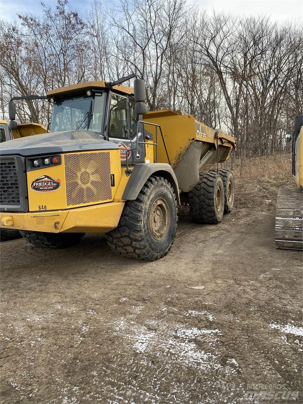 John Deere 410E Σπαστό Dump Truck ADT