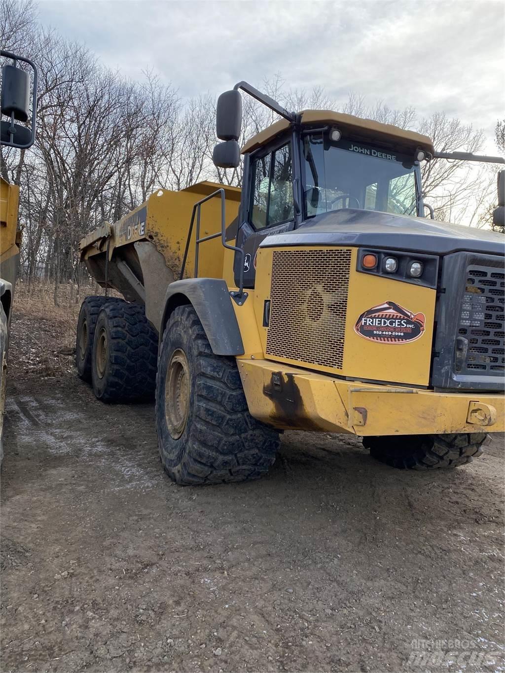 John Deere 410E Σπαστό Dump Truck ADT