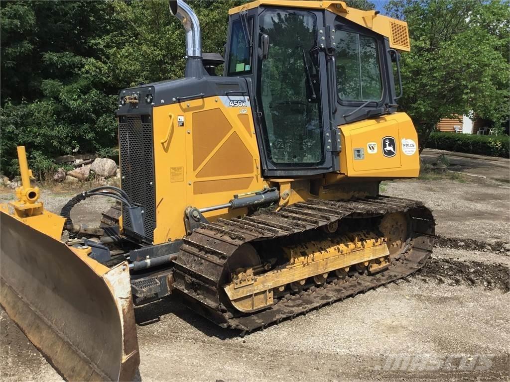 John Deere 450K Μπουλντόζες με ερπύστριες
