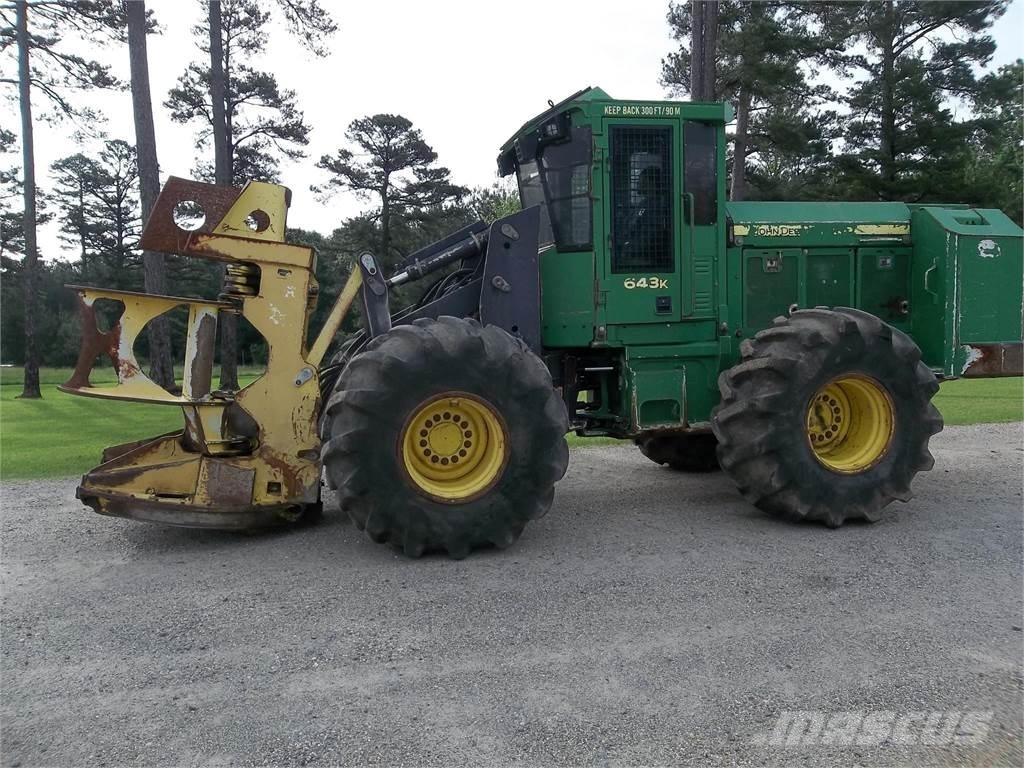 John Deere 643K Κοπτικά ξυλείας