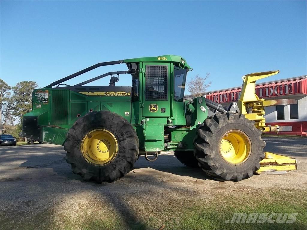John Deere 643L Κοπτικά ξυλείας