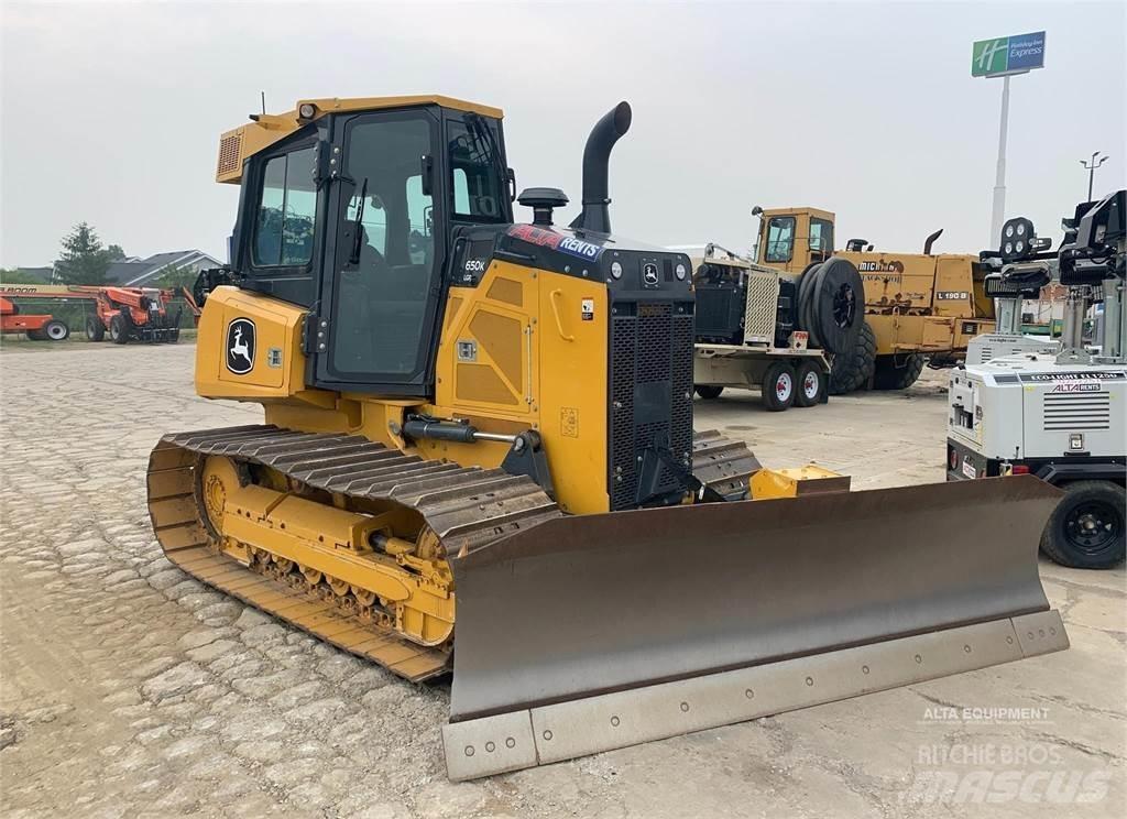 John Deere 650K Μπουλντόζες με ερπύστριες