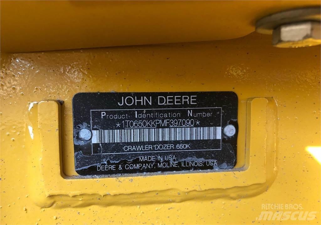 John Deere 650K LGP Μπουλντόζες με ερπύστριες