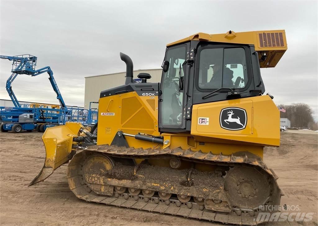 John Deere 650K LGP Μπουλντόζες με ερπύστριες