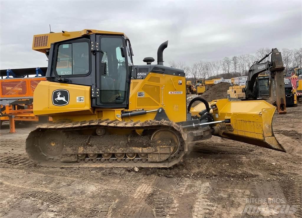 John Deere 650K LGP Μπουλντόζες με ερπύστριες
