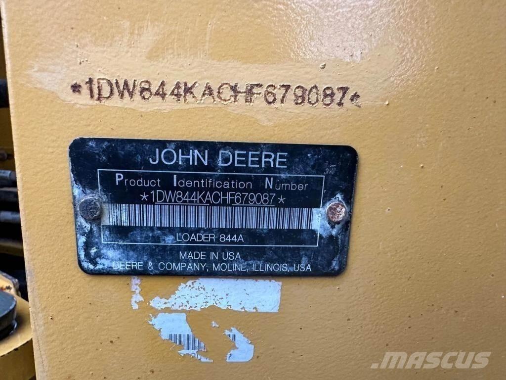 John Deere 844KIII Φορτωτές με λάστιχα (Τροχοφόροι)