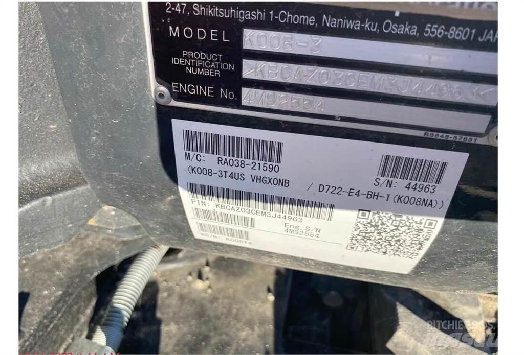 Kubota K008 Εκσκαφάκι (διαβολάκι) < 7t