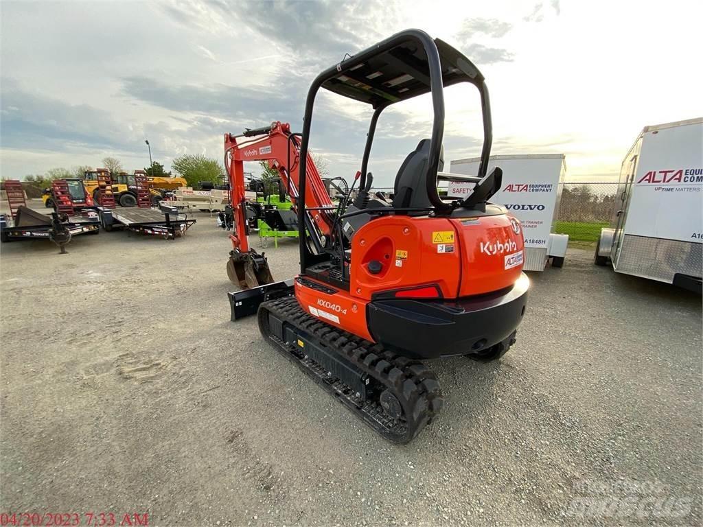 Kubota KX040-4 Εκσκαφάκι (διαβολάκι) < 7t