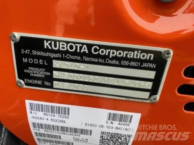 Kubota KX040-4 Εκσκαφάκι (διαβολάκι) < 7t