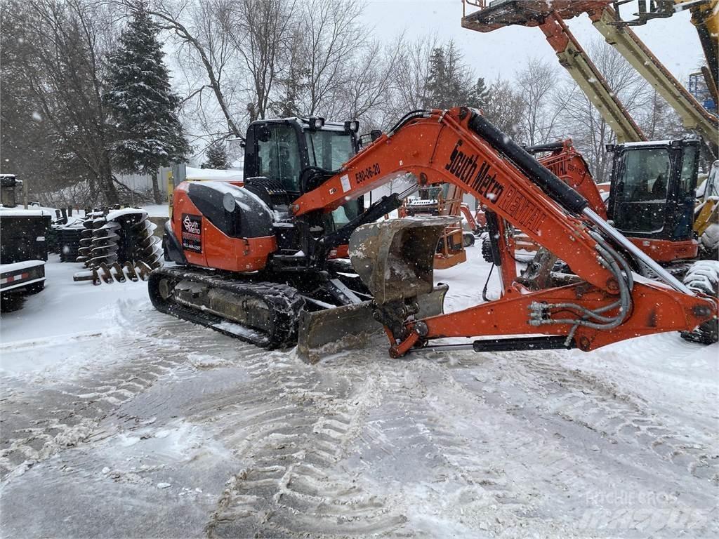 Kubota KX080 Εκσκαφείς με ερπύστριες