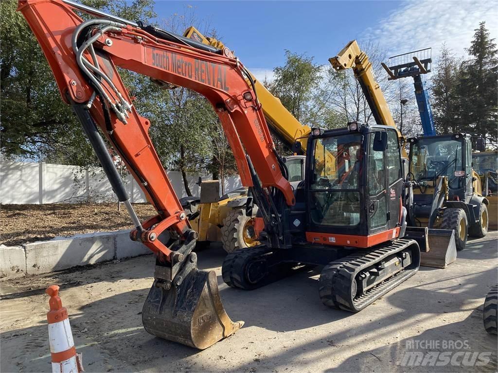 Kubota KX080 Εκσκαφείς με ερπύστριες