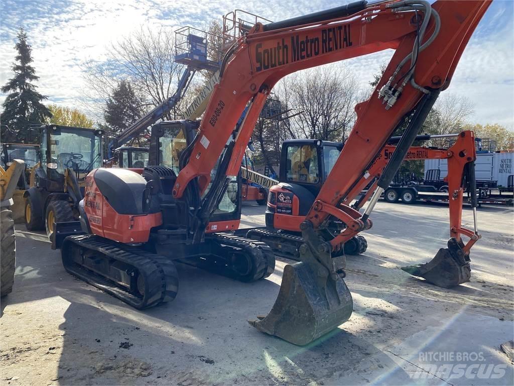 Kubota KX080 Εκσκαφείς με ερπύστριες