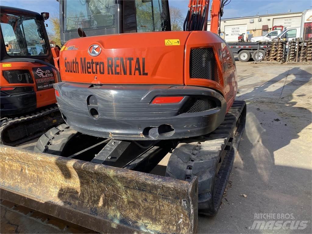 Kubota KX080 Εκσκαφείς με ερπύστριες