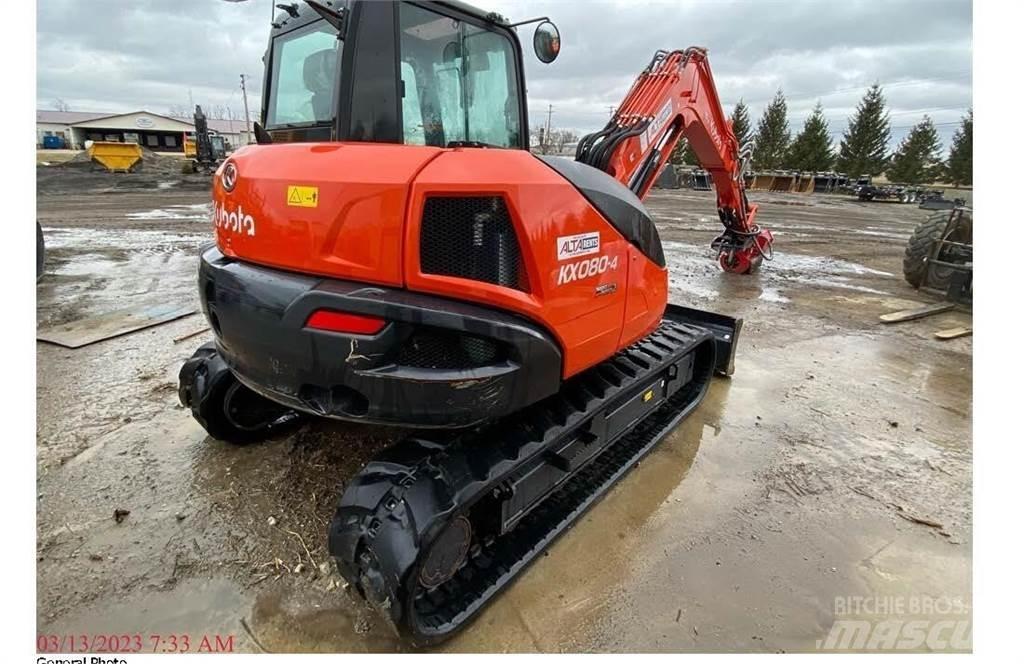 Kubota KX080 Καταστροφέας κλαδιών