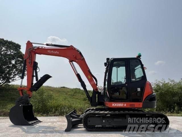 Kubota KX080-4A Εκσκαφείς με ερπύστριες