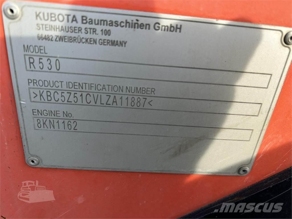 Kubota R530 Φορτωτές με λάστιχα (Τροχοφόροι)