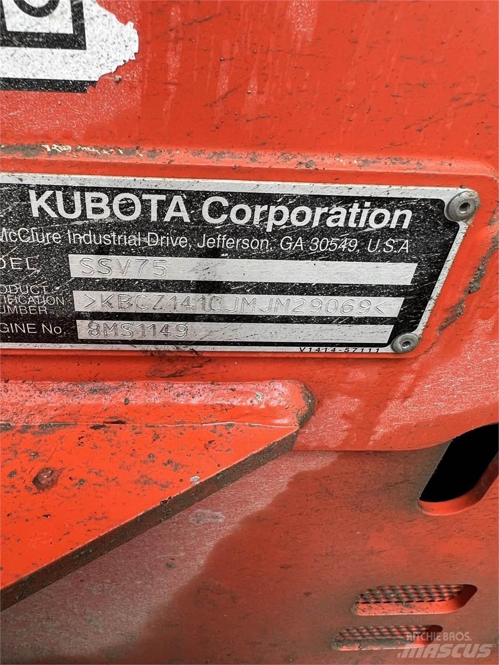 Kubota SSV75 Φορτωτάκια