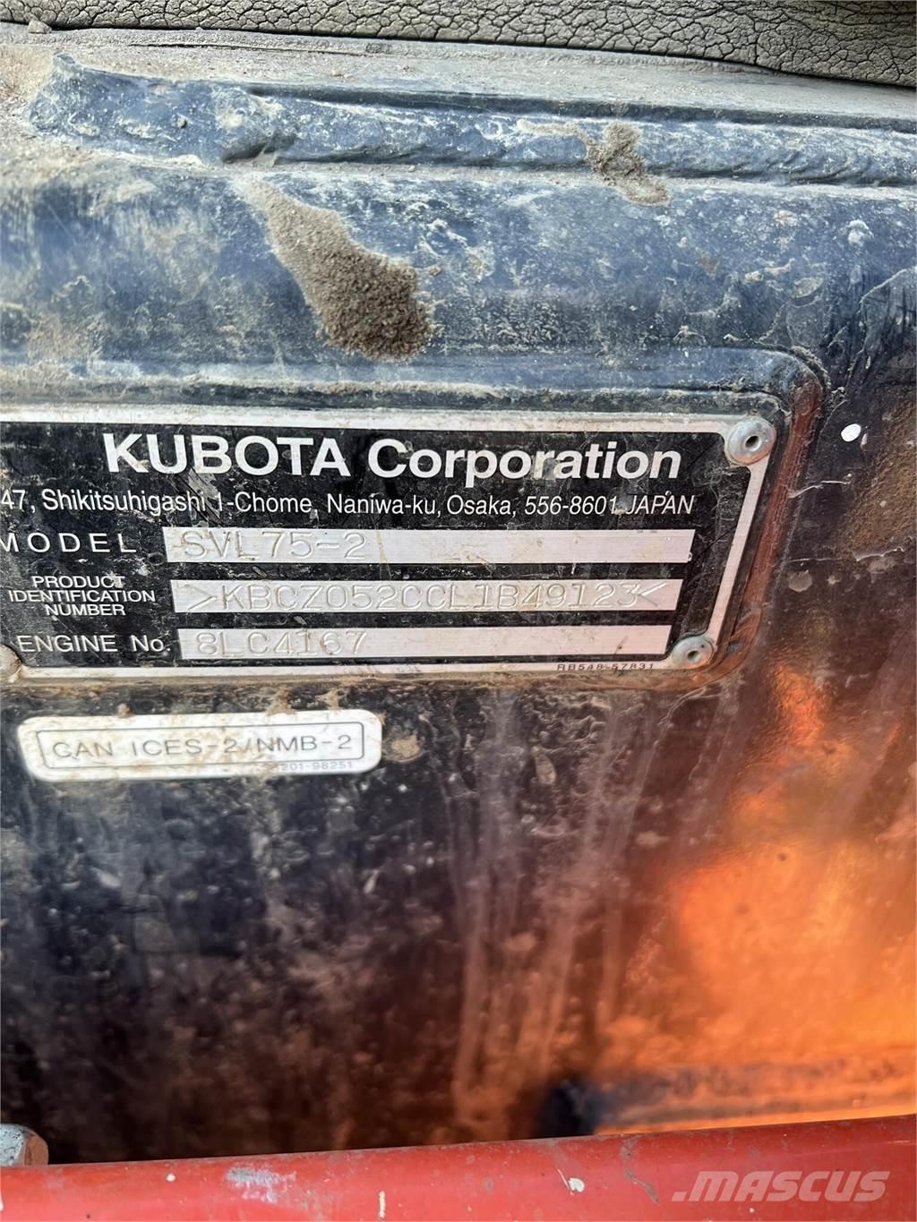 Kubota SVL75-2 Φορτωτάκια