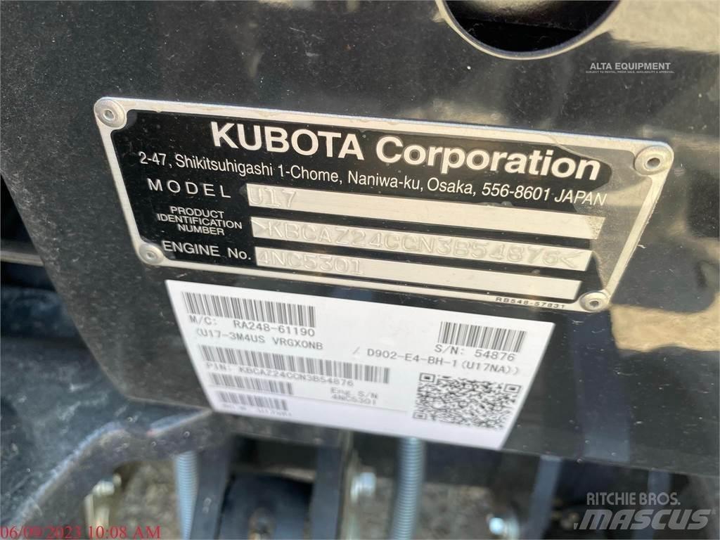 Kubota U17 Εκσκαφάκι (διαβολάκι) < 7t