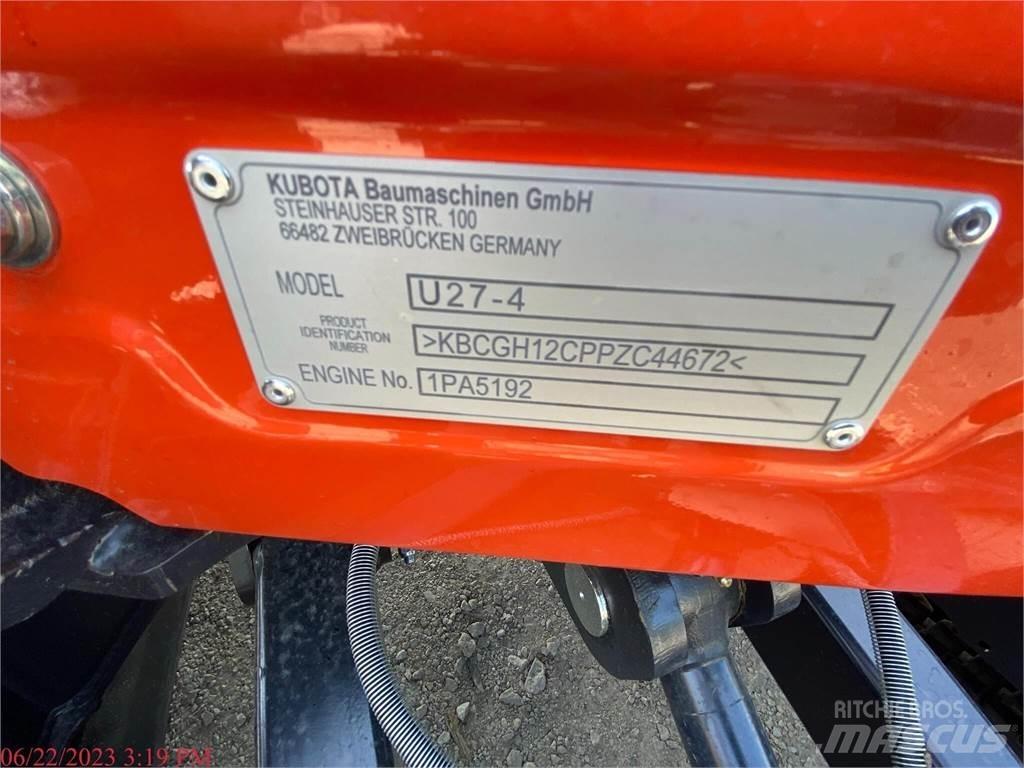 Kubota U27-4 Εκσκαφάκι (διαβολάκι) < 7t