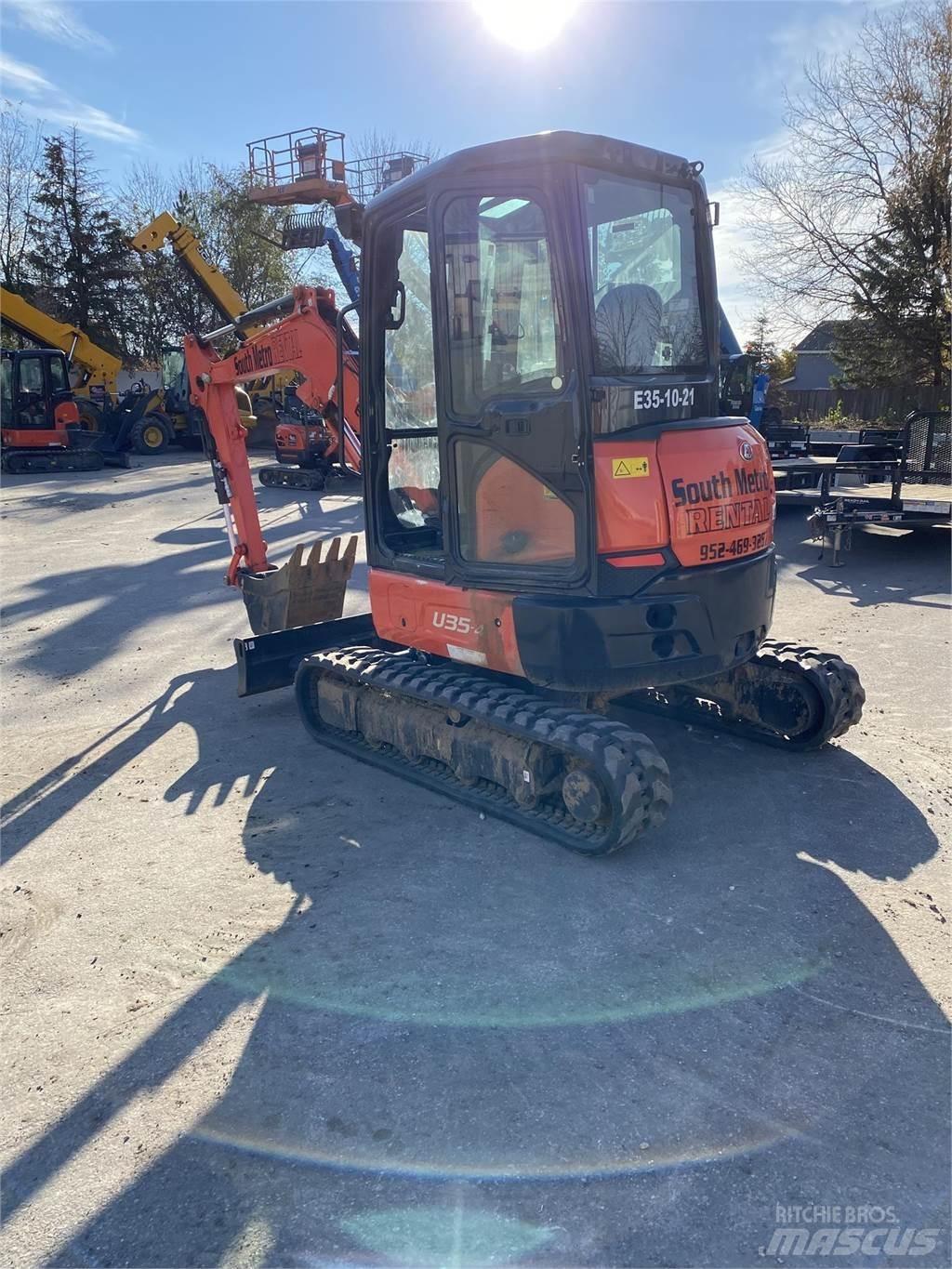 Kubota U35-4 Εκσκαφάκι (διαβολάκι) < 7t
