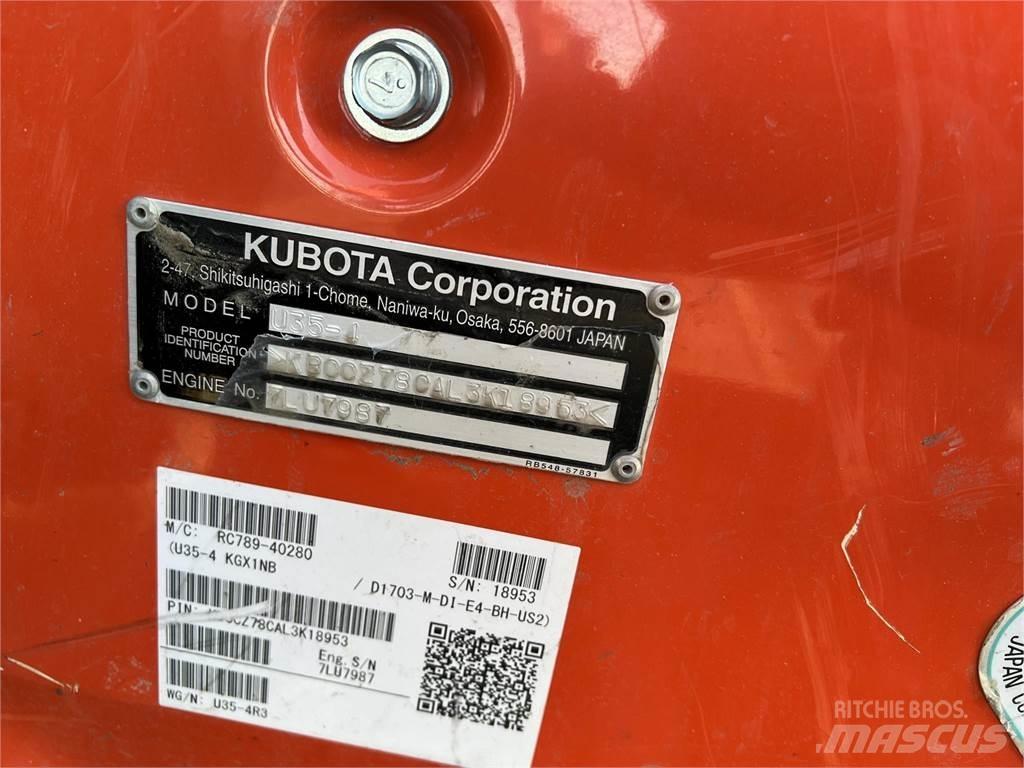 Kubota U35-4 Εκσκαφάκι (διαβολάκι) < 7t