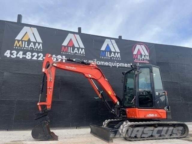 Kubota U56-5 Εκσκαφάκι (διαβολάκι) < 7t