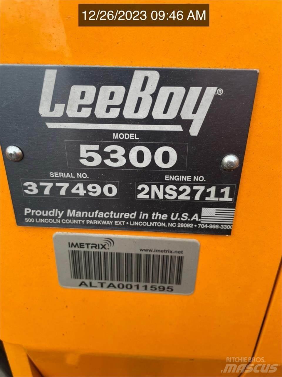 LeeBoy 5300 Επίστρωση ασφάλτου