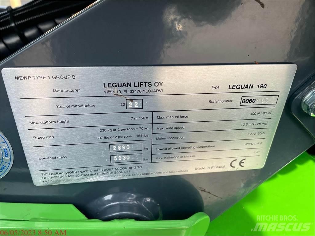 Leguan 190 Ανυψωτήρες με αρθρωτό βραχίονα