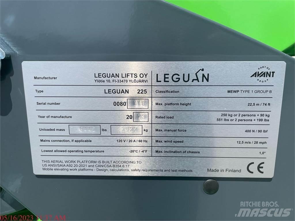 Leguan 225 Ανυψωτήρες με αρθρωτό βραχίονα