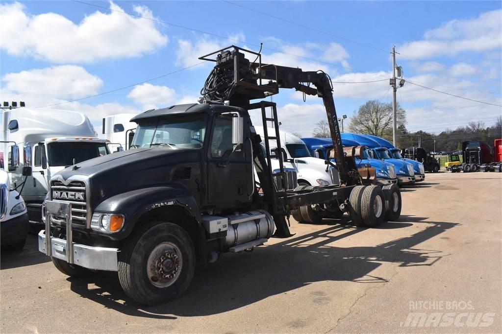 Mack GRANITE CV713 Φορτηγά με Γερανό