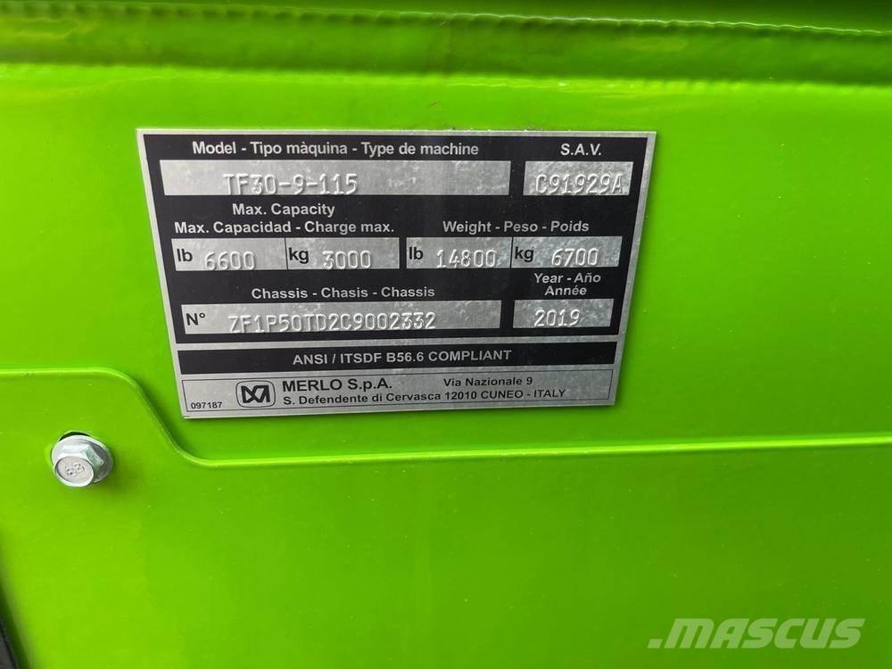 Merlo TF30.9 Τηλεσκοπικοί ανυψωτές