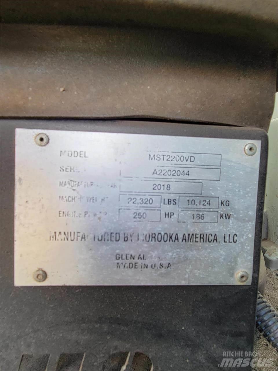 Morooka MST2200VD Ερπυστριοφόρα Dumpers - Ντάμπερ