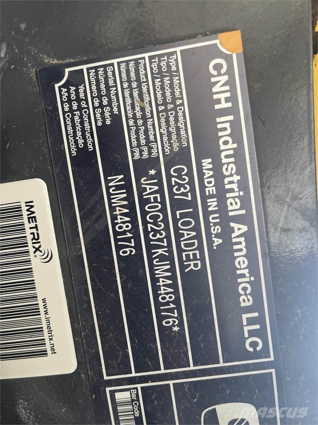 New Holland C237 Φορτωτάκια