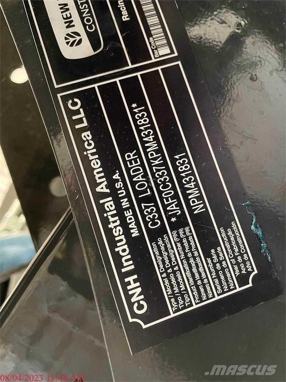 New Holland C337 Φορτωτάκια