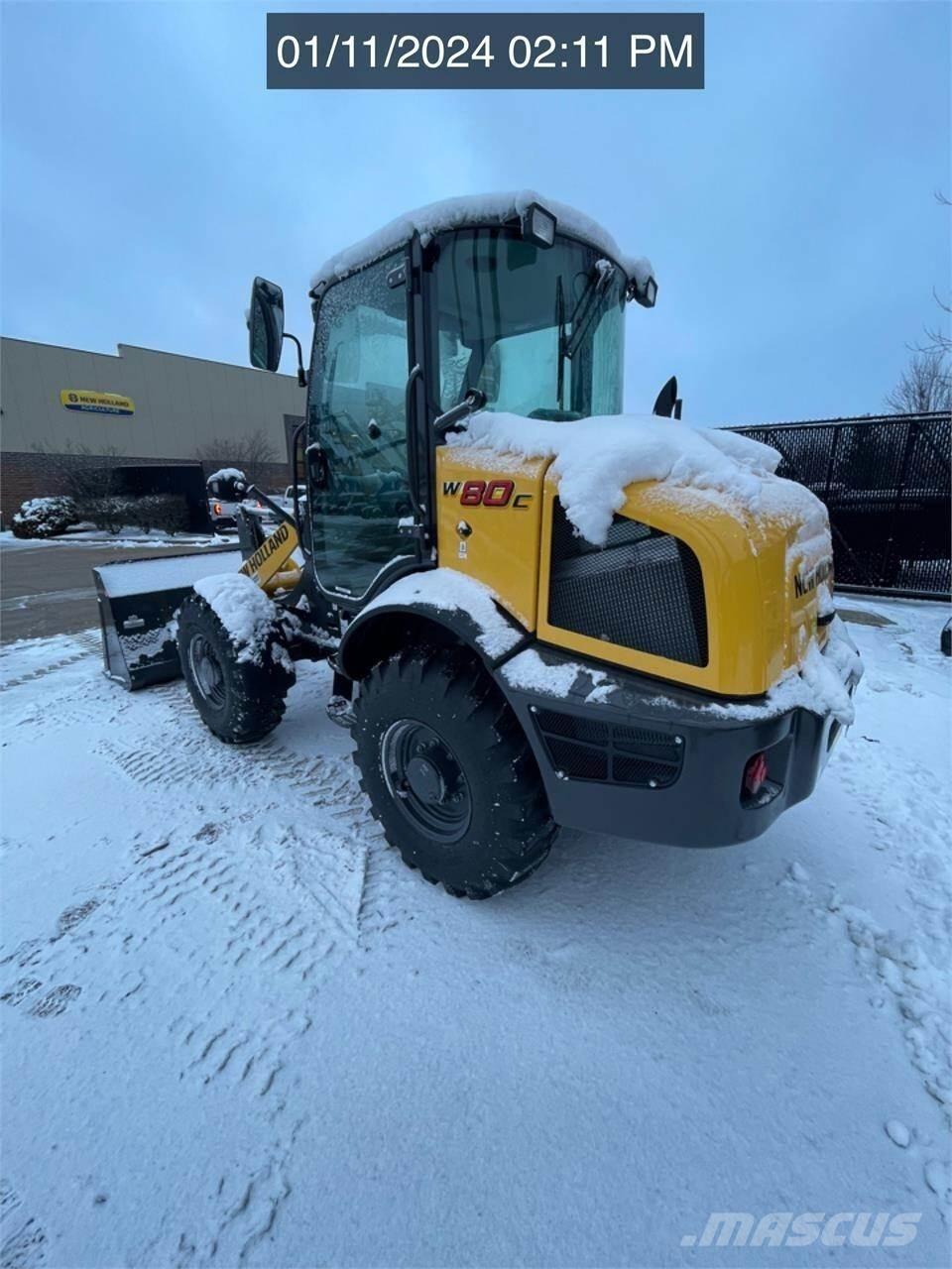 New Holland W80C Φορτωτές με λάστιχα (Τροχοφόροι)