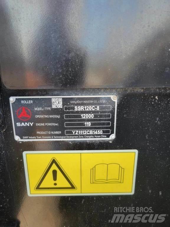 Sany SSR120C-8 Οδοστρωτήρες διπλού κυλίνδρου