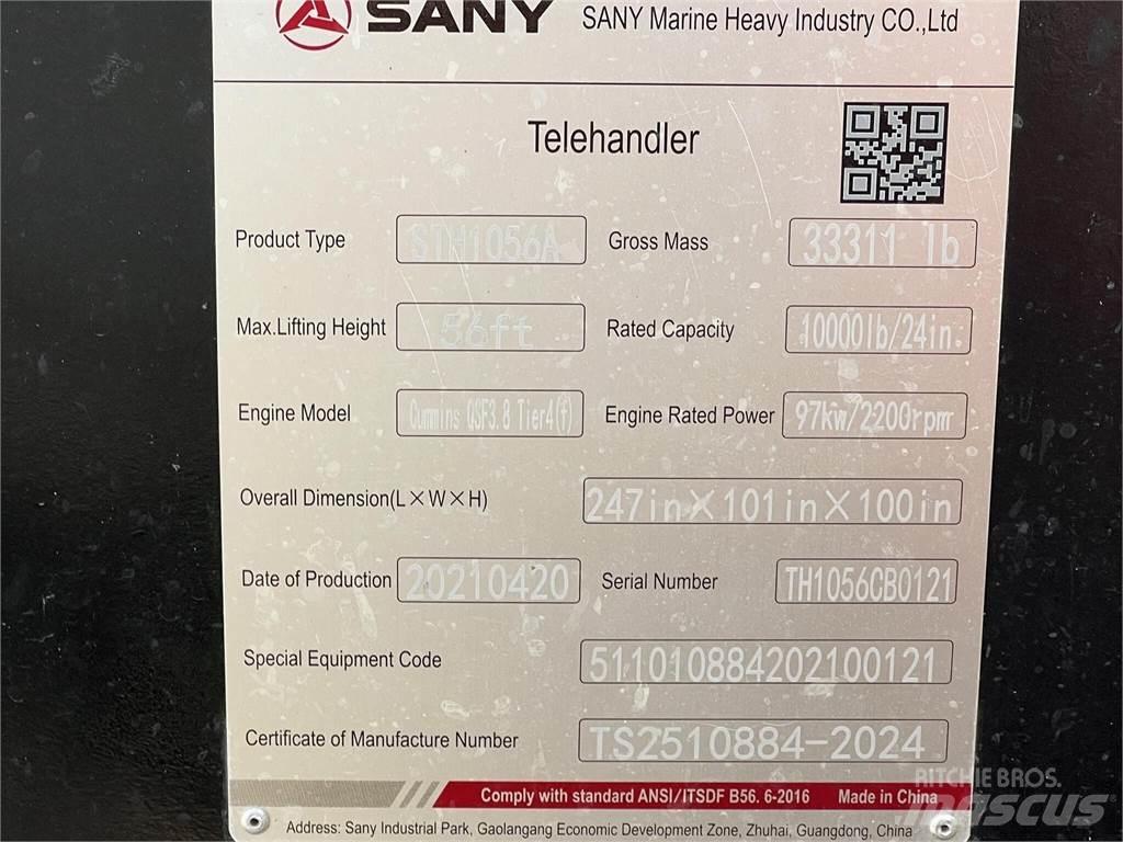 Sany STH1056A Τηλεσκοπικοί ανυψωτές