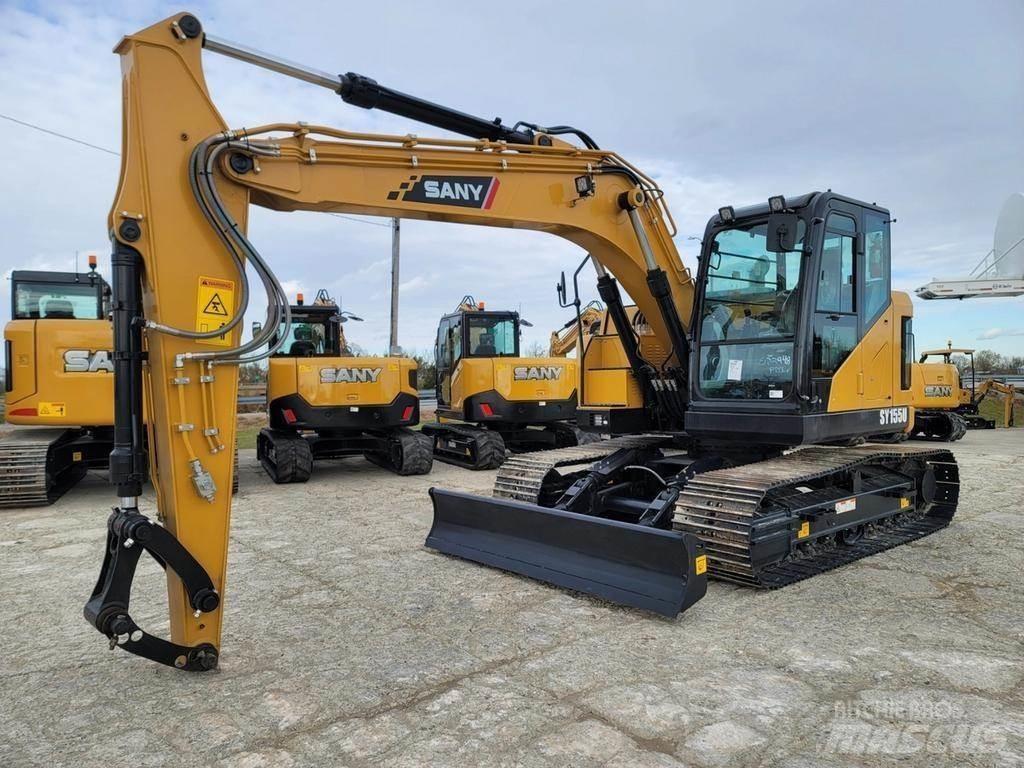 Sany SY155U Εκσκαφείς με ερπύστριες