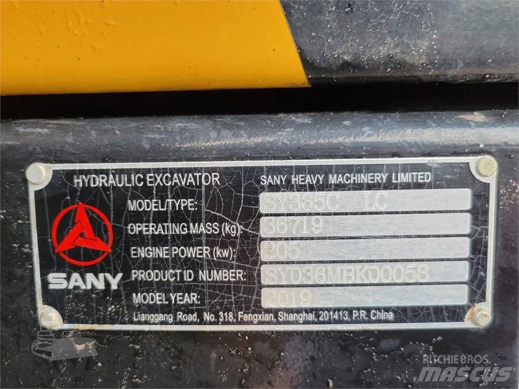 Sany SY365C Εκσκαφείς με ερπύστριες