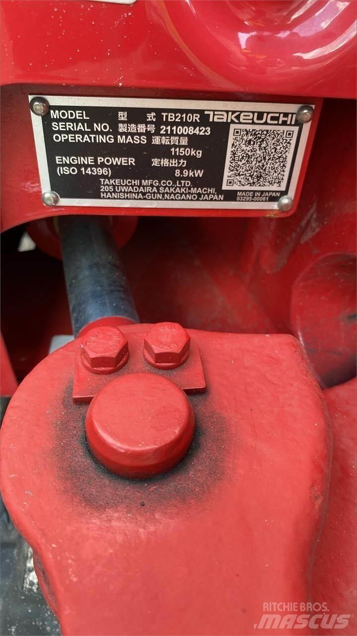 Takeuchi TB210R Εκσκαφάκι (διαβολάκι) < 7t