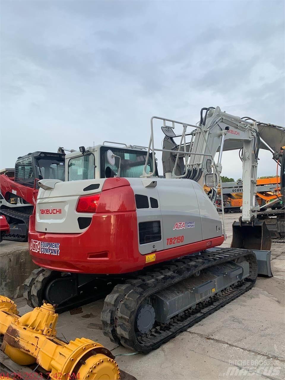 Takeuchi TB2150 Εκσκαφείς με ερπύστριες
