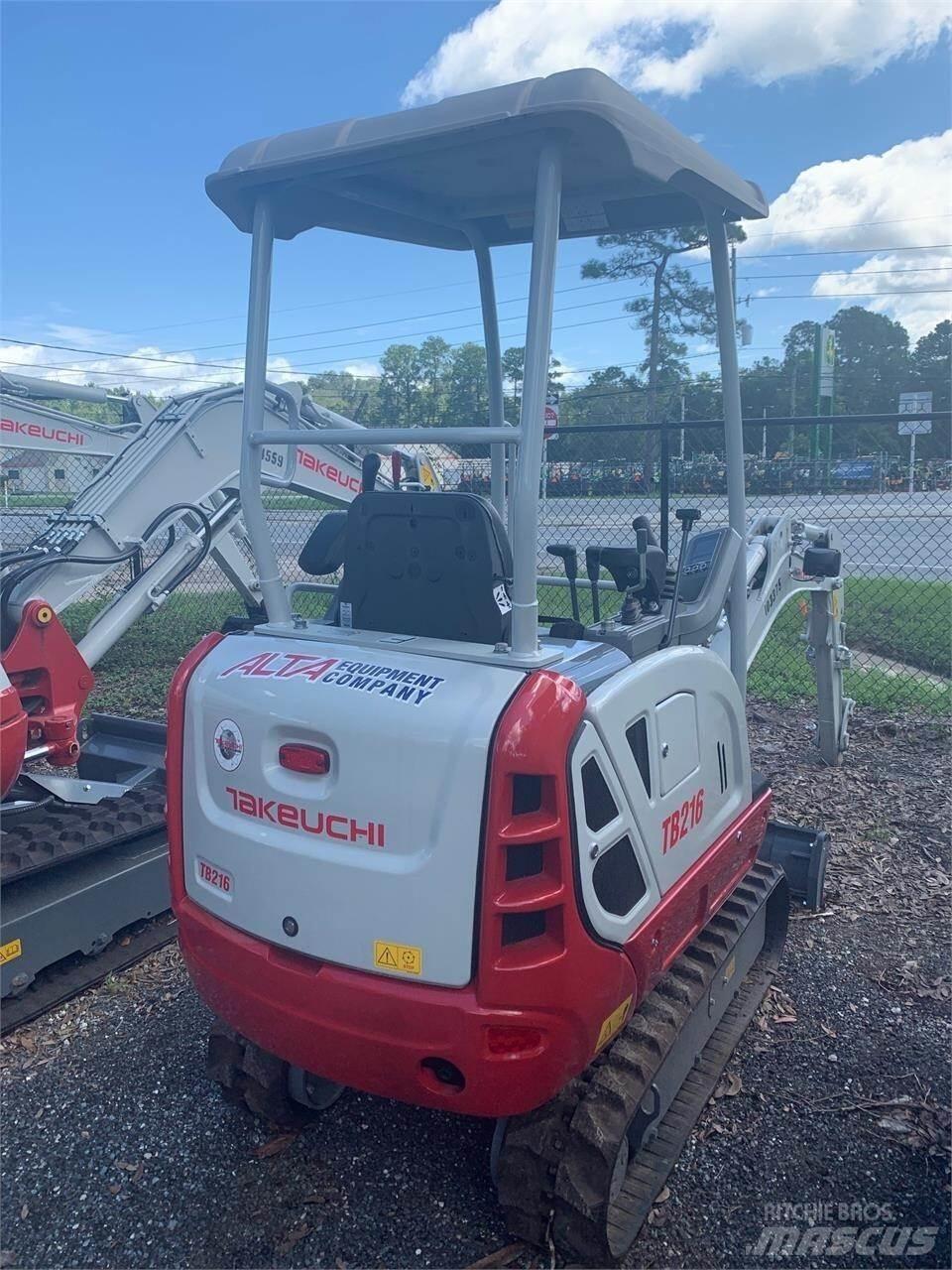 Takeuchi TB216 Εκσκαφάκι (διαβολάκι) < 7t