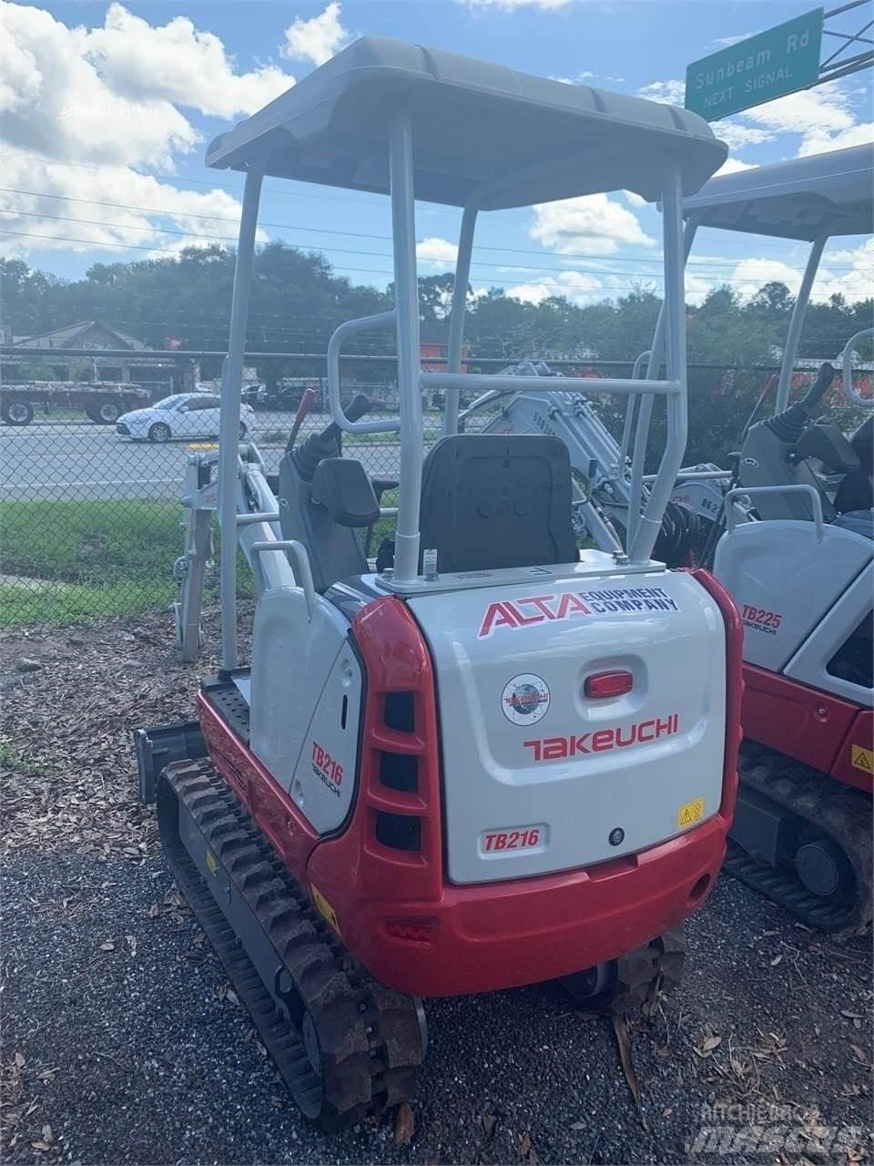 Takeuchi TB216 Εκσκαφάκι (διαβολάκι) < 7t