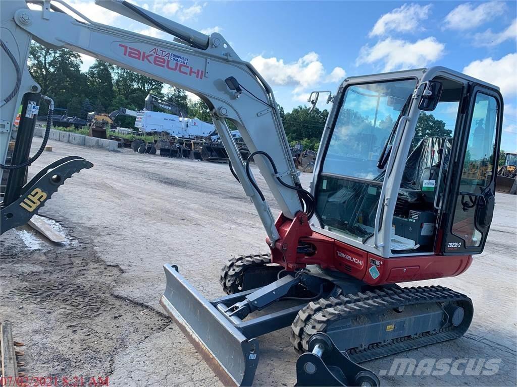 Takeuchi TB235-2 Εκσκαφάκι (διαβολάκι) < 7t