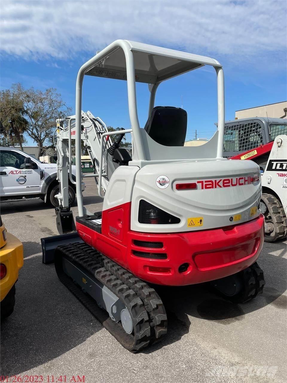 Takeuchi TB235-2 Εκσκαφάκι (διαβολάκι) < 7t